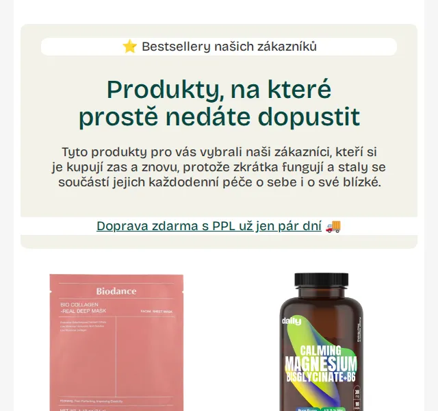 Pilulka.cz: Bestsellery s dopravou zdarma – červen 2026 | Nuslet.cz