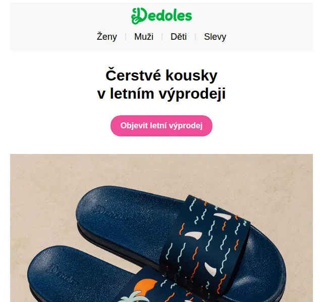 Dedoles.cz: Nové produkty v 50% slevě – červen 2026 | Nuslet.cz