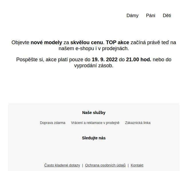 DEICHMANN: Doprava zdarma na vše – září 2022 | Nuslet.cz