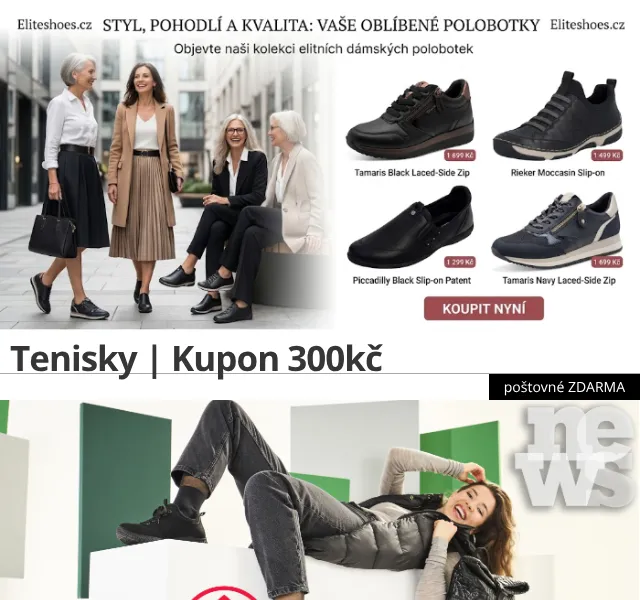 Eliteshoes: slevový kód -300 Kč na všechno – září 2026