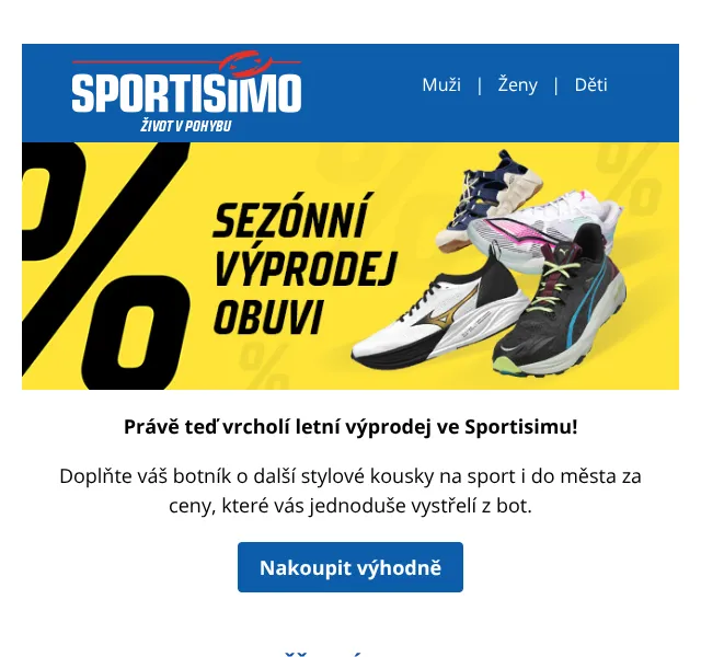 Sportisimo.cz: Výprodej bot – srpna 2026 | Nuslet.cz