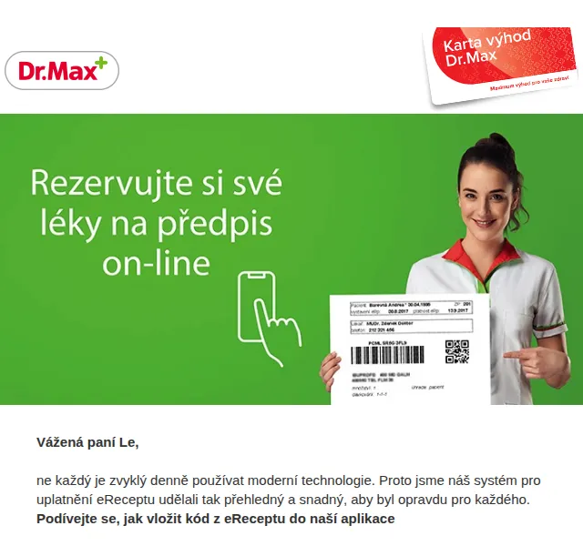Dr.Max: Léky na předpis online – červen 2026 | Nuslet.cz