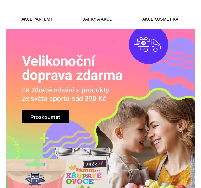 Notino: Velikonoční nadílka s dopravou zdarma a až 15% slevou – březen 2026 | Nuslet.cz
