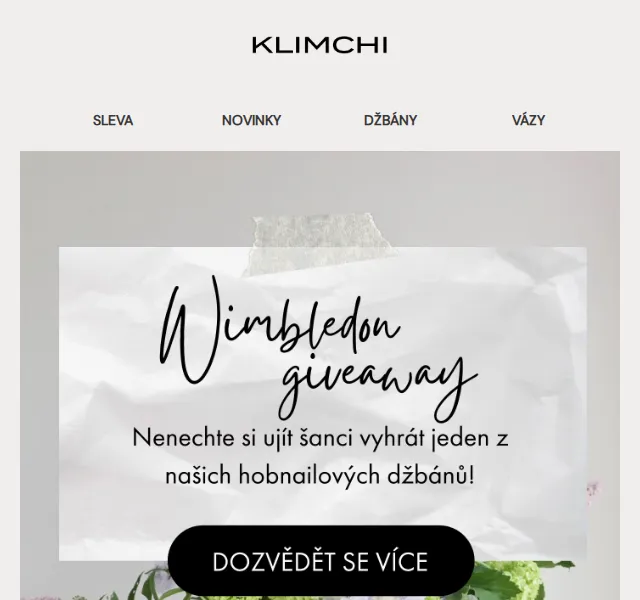 KLIMCHI: Giveaway o hobnailový džbán – červen 2026 | Nuslet.cz