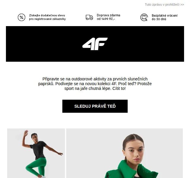 4F: Nová jarní kolekce – červen 2026 | Nuslet.cz