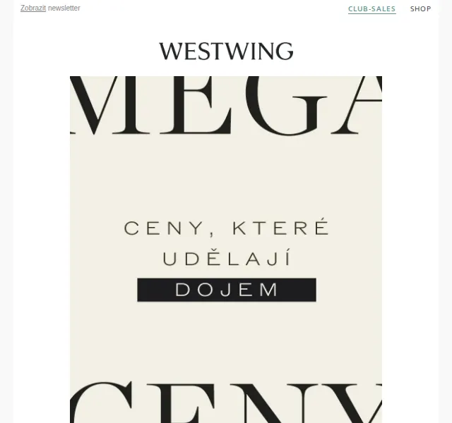 Westwing: nábytek a dekorace ve slevě – červen 2026 | Nuslet.cz