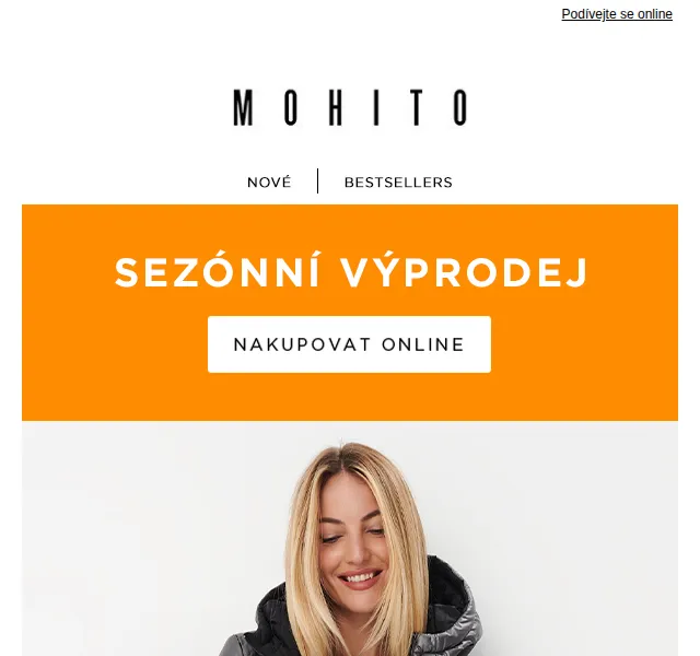 MOHITO: Sezónní výprodej bund a kabátů – červen 2026 | Nuslet.cz