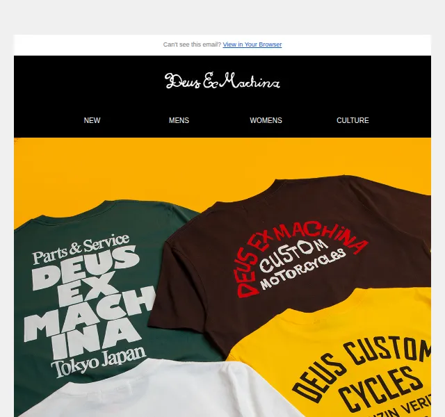 Deus Ex Machina Europe: Nová kolekce Graphic Tees – červen 2026 | Nuslet.cz