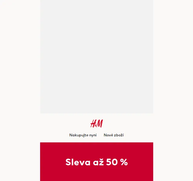 H&M Fashion: Sleva až 50 % na pletené modely a bundy – červen 2026 | Nuslet.cz