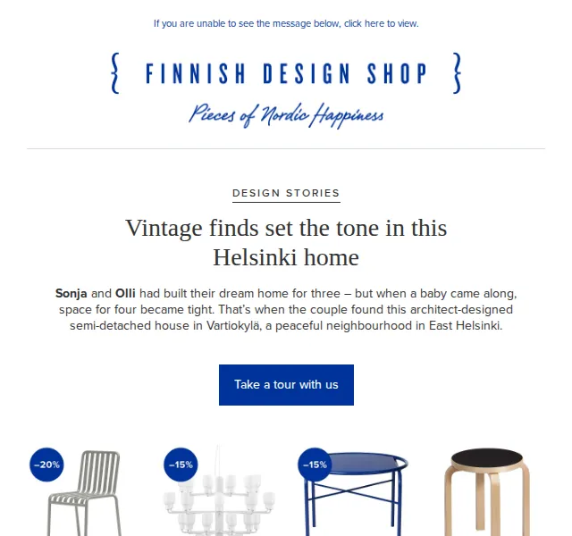 Finnish Design Shop: sleva až 25% na nábytek Palissade – červenec 2026 | Nuslet.cz