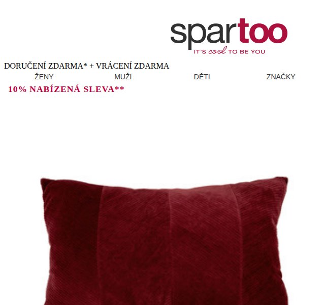 Spartoo.cz: 10% sleva na obuv – duben 2026 | Nuslet.cz