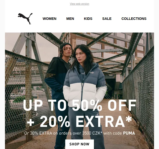 PUMA: End of Season Sale – sleva až 30 % – červen 2026 | Nuslet.cz