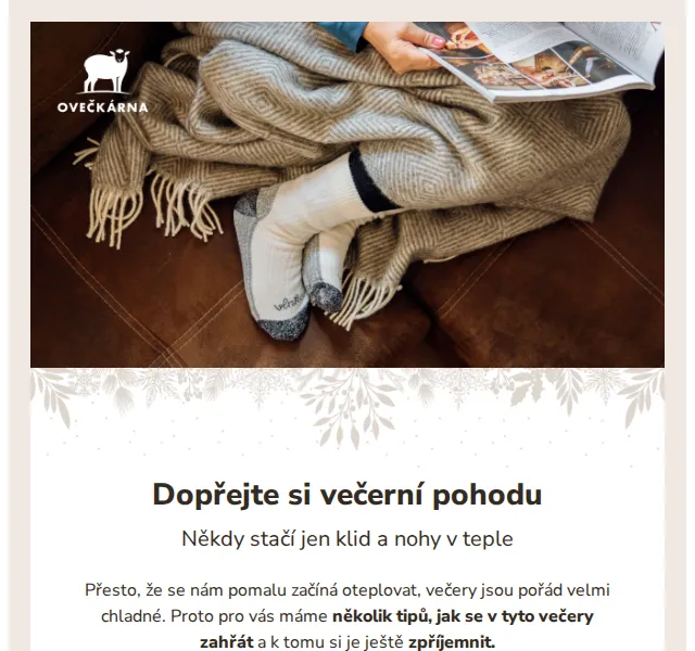 Ovečkárna: TV papuče z ovčí vlny od 399 Kč – červenec 2026 | Nuslet.cz