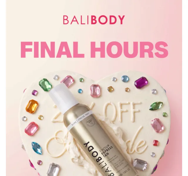Bali Body: 20 % sleva + dárek do 2. 10. 2026