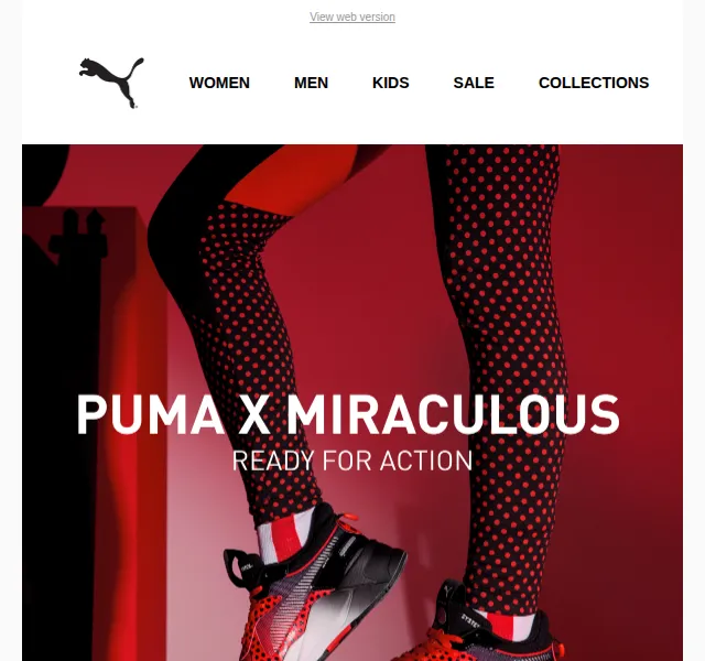 PUMA: Nová kolekce PUMA x Miraculous a sportovní obuv – červen 2026 | Nuslet.cz