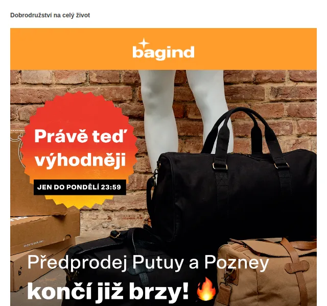 Bagind: Tašky do 1 000 Kč – červenec 2026 | Nuslet.cz