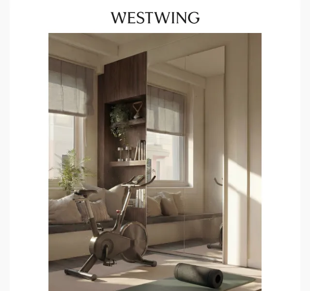 Westwing: Domácí posilovana, design a péče – Duben 2026