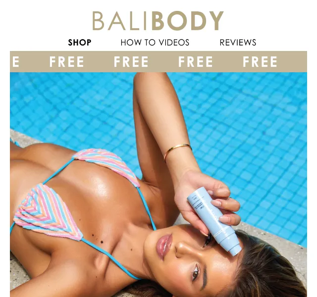 Bali Body: opalovací krém na obličej SPF50+ ZDARMA – červen 2026 | Nuslet.cz
