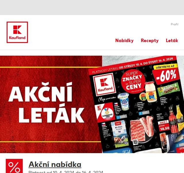 Kaufland: Toaletní papír 8 rolí za 43,90 Kč – červen 2026 | Nuslet.cz