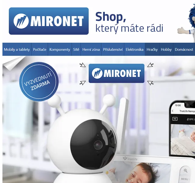 Mironet: Dětské produkty – červenec 2026 | Nuslet.cz