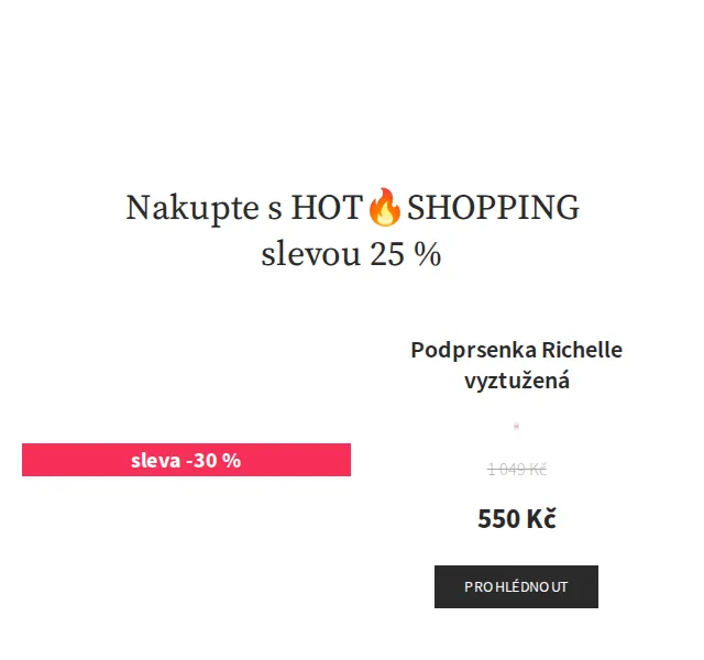 Astratex: HOT🔥SHOPPING −25 % na vše a doprava zdarma – červen 2026 | Nuslet.cz