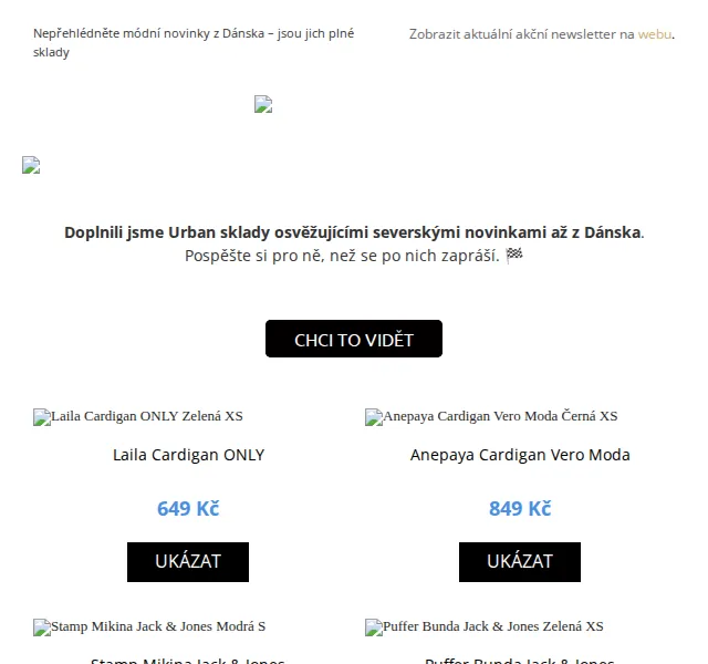 UrbanStore: Nová severská móda ONLY, Vero Moda, Sam 73 – červen 2026 | Nuslet.cz