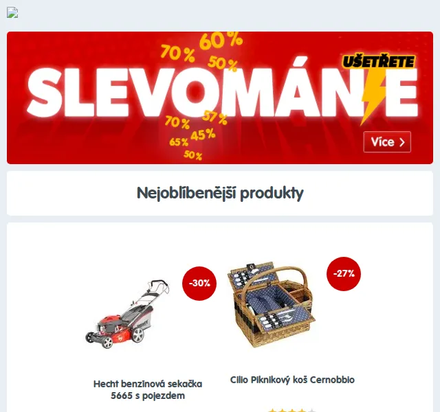 MALL.CZ: Slevománie až 70 % – červen 2026 | Nuslet.cz