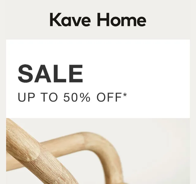 Kave Home Sale: Nábytek a dekorace až 50 % – červenec 2026 | Nuslet.cz