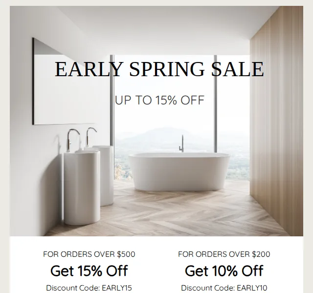 Lefton Sanitary: Early Spring Sale až 15 % – červen 2026 | Nuslet.cz