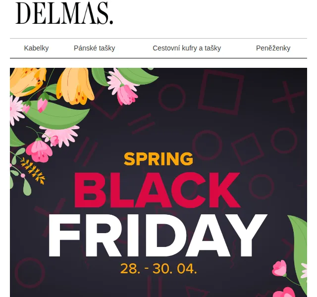 Delmas: Black Friday na jaře s nečekanými slevami – červen 2026 | Nuslet.cz