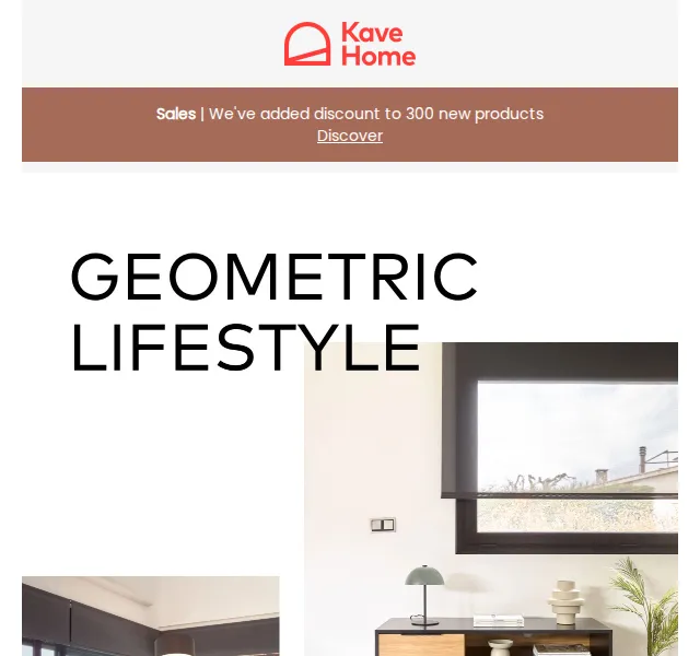 Kave Home Sale: Nová kolekce Geometric Lifestyle – červen 2026 | Nuslet.cz