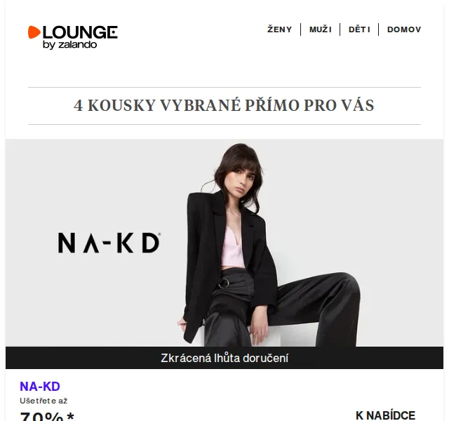 Lounge by Zalando: slevy až 75 % na módu – červen 2026 | Nuslet.cz