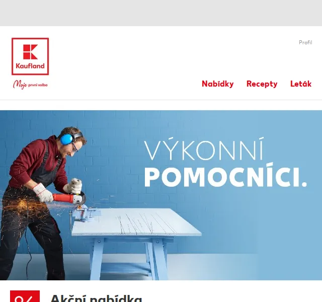 Kaufland: my project nářadí od 199,90 Kč – červen 2026 | Nuslet.cz