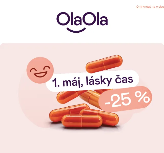 OlaOla: 25 % sleva na doplňky stravy – květen 2026 | Nuslet.cz
