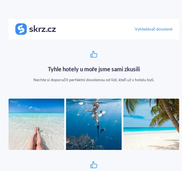 Skrz: Hotely u moře od 8 990 Kč – červen 2026 | Nuslet.cz