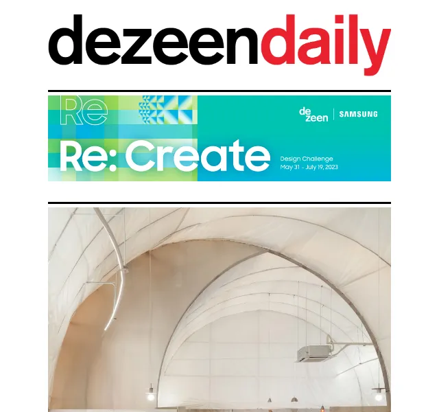 Dezeen Daily: Architektonické novinky a designové inspirace – červenec 2026 | Nuslet.cz