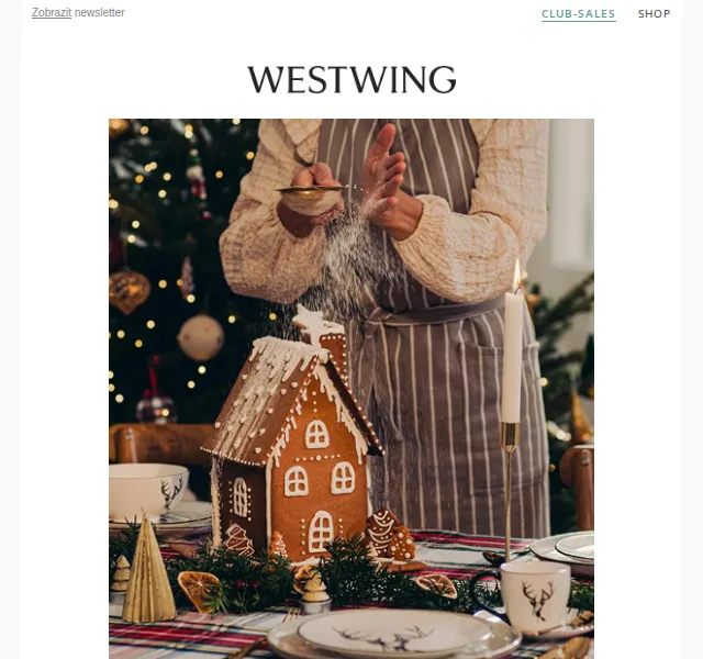 Westwing: Vánoční stůl 2023 – výzdoba a dekorace – červen 2026 | Nuslet.cz