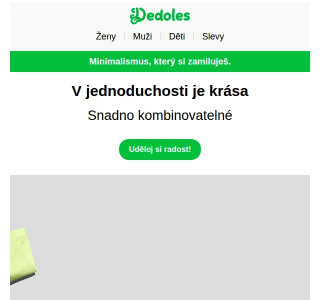 Dedoles.cz: Basic & Bold kolekce – červen 2026 | Nuslet.cz