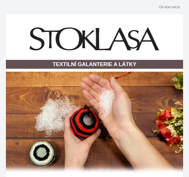 Stoklasa: Výplně do hraček a polštářů – sleva až 40 % | Duben 2026