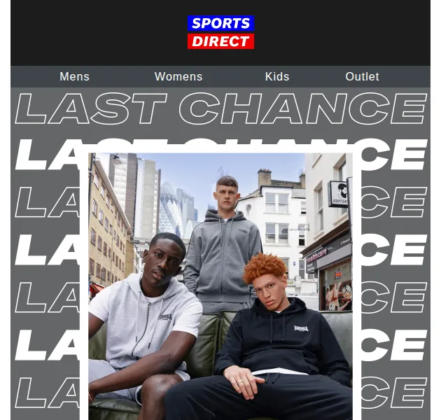 Sportsdirect.com: Last Chance až od 1,50 £ – červen 2026 | Nuslet.cz