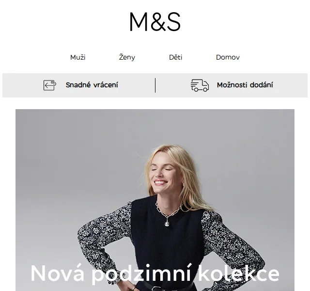 Marks and Spencer: Podzimní kolekce 2026 – červen 2026 | Nuslet.cz