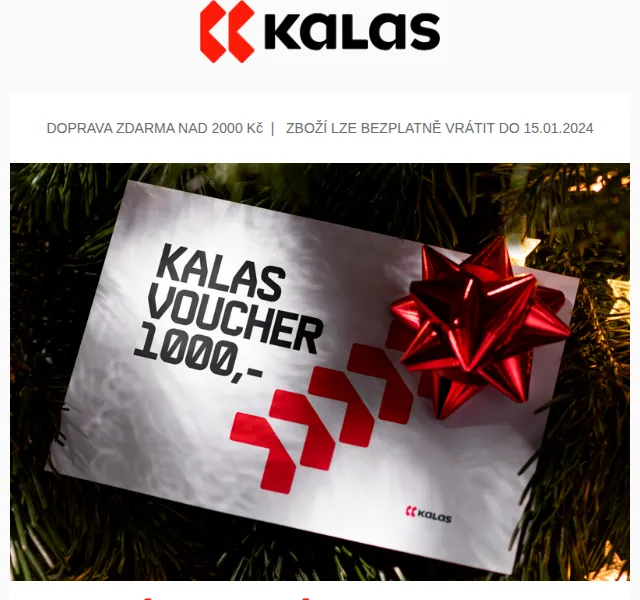 KALAS Sportswear: Dárkové poukazy na cyklistické oblečení – červen 2026 | Nuslet.cz