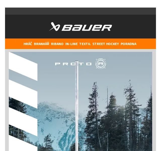 Bauer Hockey Česko: Limitovaná edice Proto R – červenec 2026 | Nuslet.cz