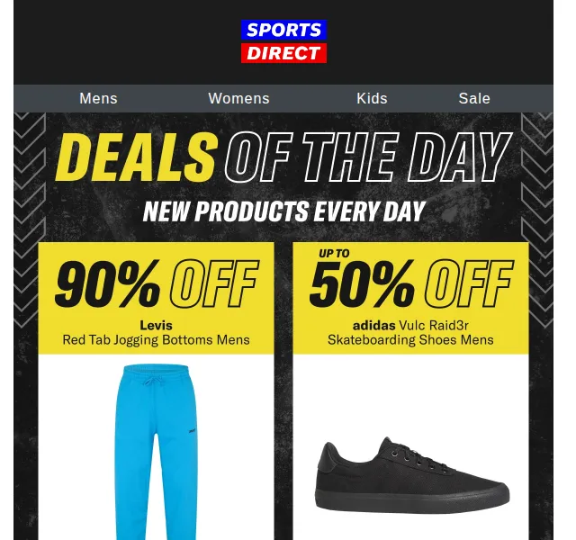 Sportsdirect: Levi's Joggers již od £5.50 – červenec 2026 | Nuslet.cz