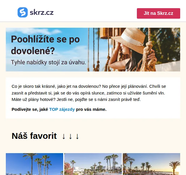 Skrz: Dovolená Tunisko Djerba od 8 790 Kč – červen 2026 | Nuslet.cz