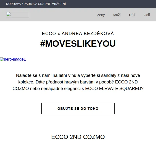 ECCO: Nová kolekce sandálů – červen 2026 | Nuslet.cz