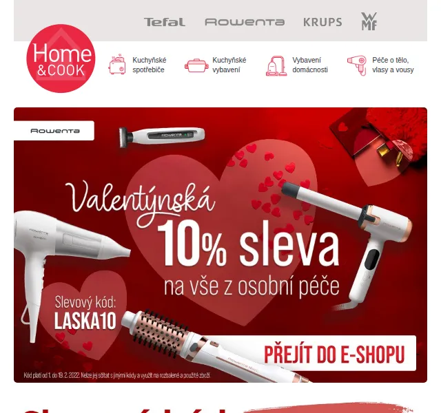 Home & Cook: Rowenta a Tefal až 40% sleva – červen 2026 | Nuslet.cz