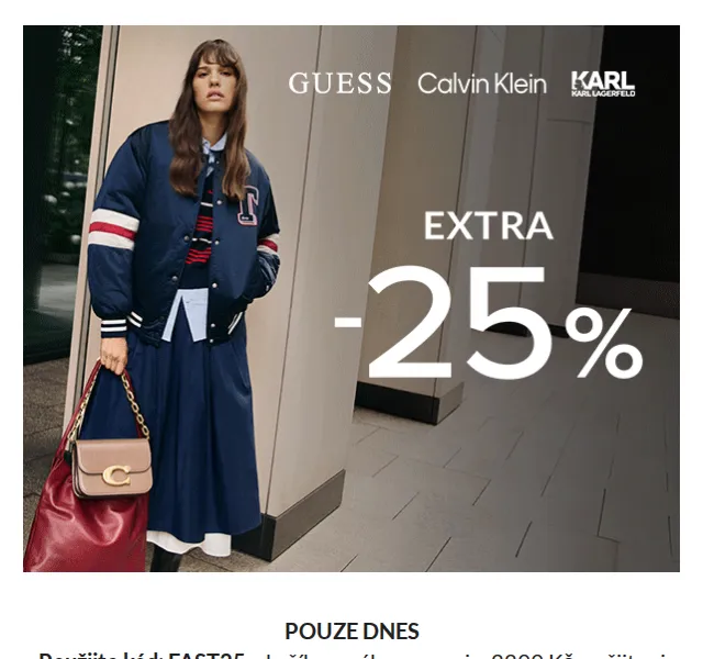 Modivo: extra -25 % na vybrané produkty – červenec 2026 | Nuslet.cz