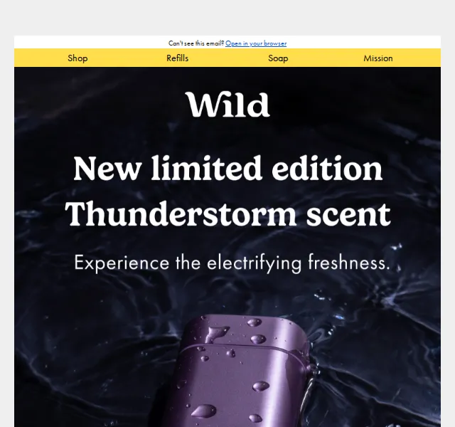 Wild: Thunderstorm Starter Pack od £12/měsíc – červen 2026 | Nuslet.cz