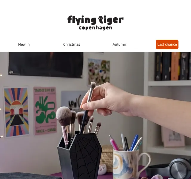 Flying Tiger Copenhagen: Černá kolekce – říjen 2026